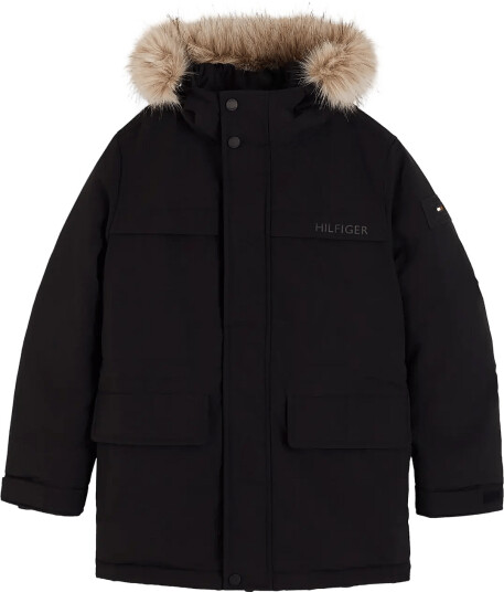 Tommy Hilfiger Padded Parka Black 152 Tommy Hilfiger Padded Parka Black 152