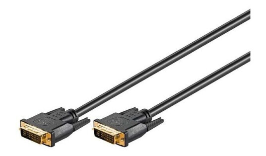 Pro DVI-I DL-kabel 2m Sort