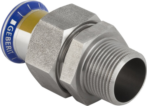 35 mm x 1,1/4" Tilkobling RFG hylse/nippel Mapress