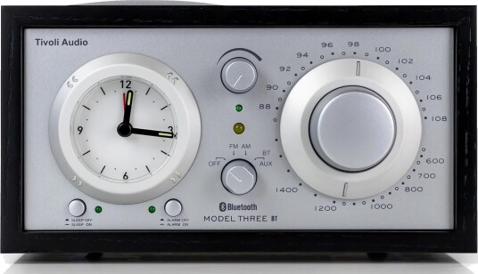 Tivoli Audio Model Three BT Radio Sort/Sølv