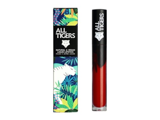 All Tigers Natural   Vegan Liquid Lipstick 887 Live Fearless 8Ml