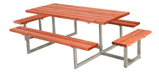 Piknikbord PLUS Basic med Påbygning 260 cm Piknikbord PLUS Basic med Påbygning 260 cm