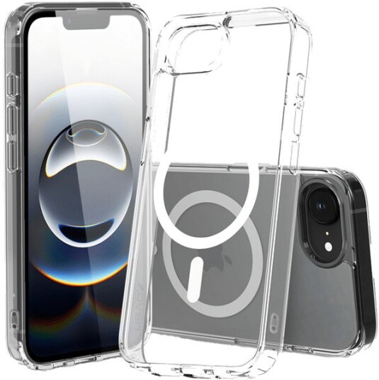 Nevox StyleShell SHOCKFlex Deksel for iPhone 16 (MagSafe, Gjennomsiktig)