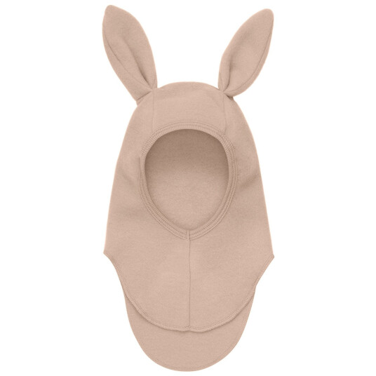 Huttelihut Mahogany Rose Balaclava Ears Wool Fleece 0-12 mdr/48 Huttelihut Mahogany Rose Balaclava Ears Wool Fleece 0-12 mdr/48