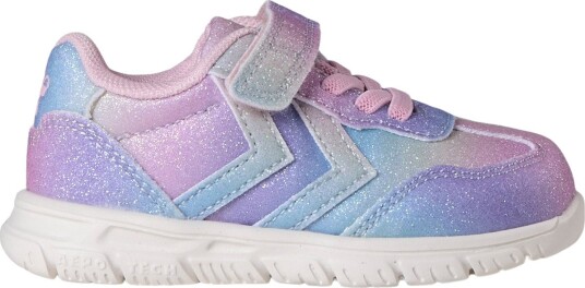 Hummel Crosslite Glitter 2.0 Flerfargede Sko for Barn - Rosa/PU - Størrelse 21