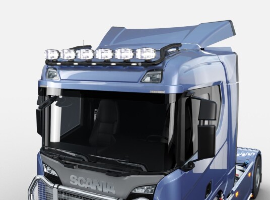 Metec Scania G 2016+ Takbøyle Sort