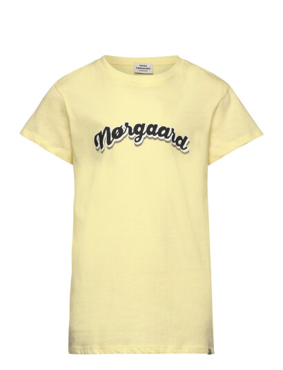 Mads Nørgaard Single Organic Tuvina Tee Yellow 176 Mads Nørgaard Single Organic Tuvina Tee Yellow 176