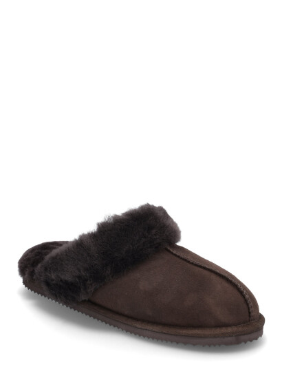 Rosemunde Rhbrisbane Shearling Reversed Slipp   Brown   38