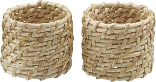 Svanefors Zoe serviettring Natur 5 x 4 cm (2 stk) Natur Svanefors Zoe serviettring Natur 5 x 4 cm (2 stk) Natur