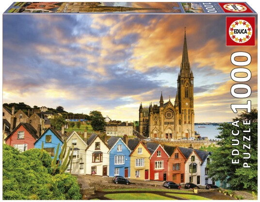 Educa Cobh Katedral Irland Puslespill 1000 Brikker