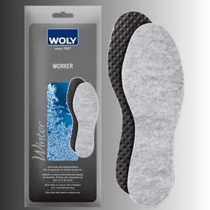 Woly  Worker Vintersåle Grey 47