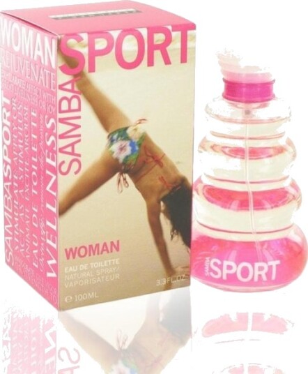 Samba Sport Eau de Toilette for Damer 100ml - Energi og Velvære