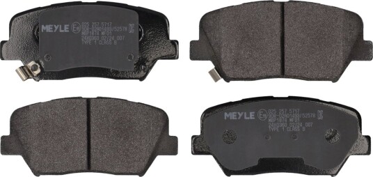 Bremseklosser MEYLE 025 257 5717 Bremseklosser MEYLE 025 257 5717