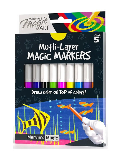 Marvin"s Magic Magic Pens - Multi Layer - Multi/patterned - ONE SIZE