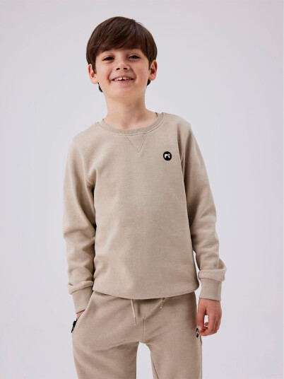 Name It Vimo Long Sleeve Sweat Bru Beige 134/140