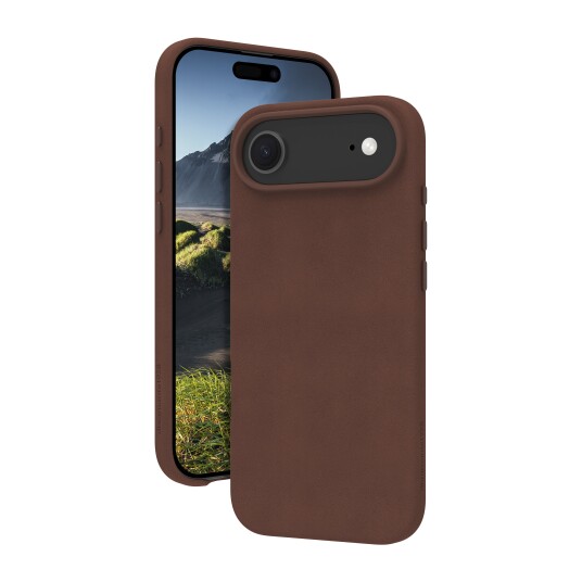Dbramante1928 Roskilde MagSafe Lærdksel i Dark Tan for iPhone 17 Air