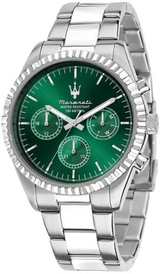 Maserati Herreklokke R8853100044 Lifestyle Grønn/Stål Ø43 mm