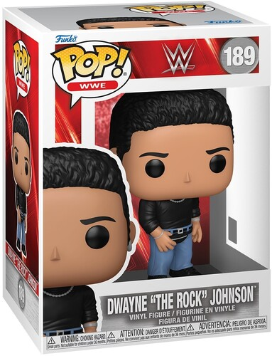 Funko POP! WWE Dwayne The Rock Jhonson W/Fanny Pack Figur