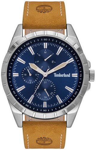 Timberland Herreklokke TBL15909JYS03AS Classic Blå/Lær Ø48 mm