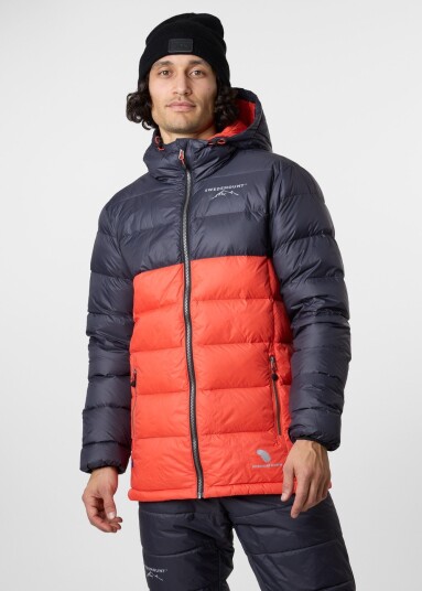 Swedemount Östersund Down Jacket 2.0 Charcoal/Orange L Dunjakker