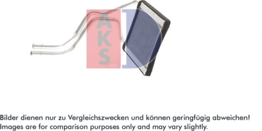 Varmeapparat register AKS DASIS 569041N