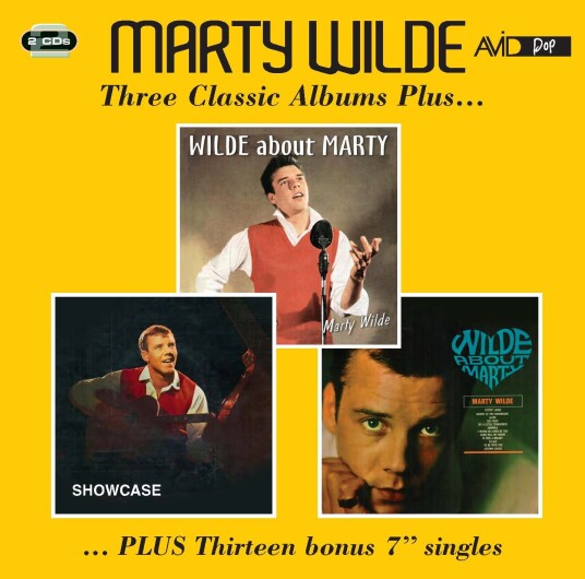 Marty Wilde  Three Classic Albums Plus...  CD