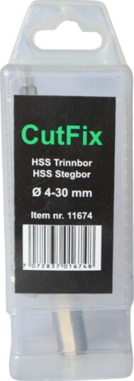 CutFix Trinnbor HSS 4-30mm