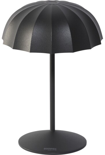 Sompex OMBRELLINO LED bordlampe 28 cm antrasitt 2,5W 2700–3000K