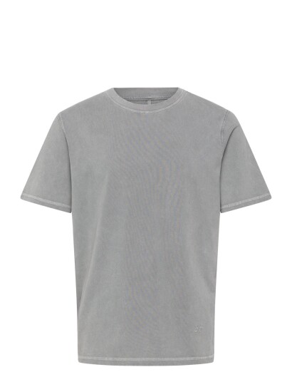 Brixtol Textiles Bt T Shirt Washed Dusty Blue Grey XL