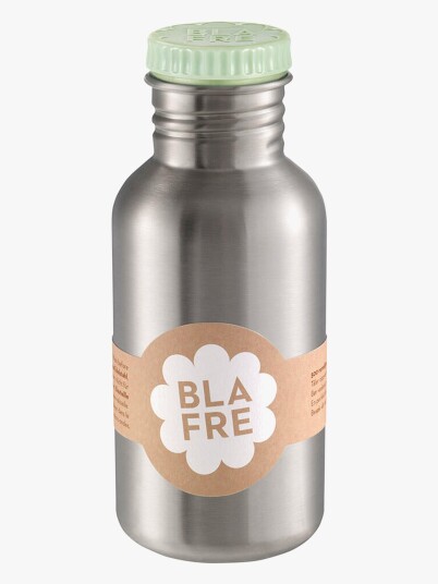 Blafre Stålflaske Til Barn 500 Ml. Mintgrønn