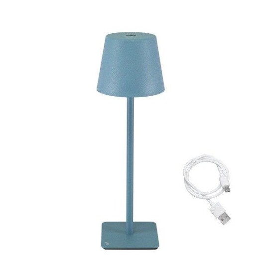 Beper P207ILI200 Sunset Gjenoppladbar Bordlampe LED Justerbar lysstyrke Varm Hvit USB Blå Beper P207ILI200 Sunset Gjenoppladbar Bordlampe LED Justerbar lysstyrke Varm Hvit USB Blå