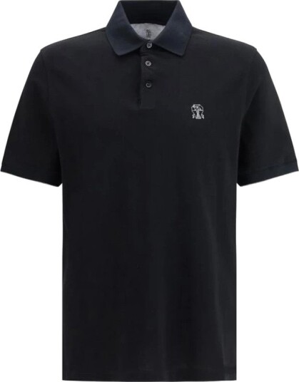 Brunello Cucinelli, Herre, Topper, Svart, S,