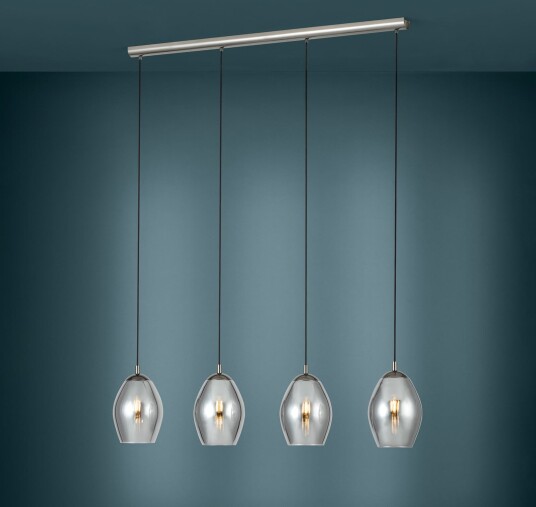 Pendellampe Stars of Light Estanys dimmbar Svart Spisestue Glass Moderne 18.5 Svart