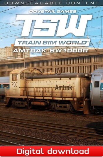 Train Sim World Amtrak SW1000R Loco Add-On Train Sim World Amtrak SW1000R Loco Add-On