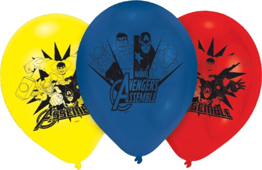 Riethmüller Ballonger Avengers 6-pakning 999234