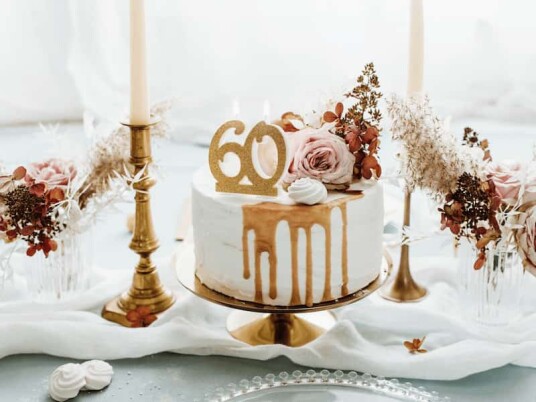Glitrende 60 Års Bursdagslys