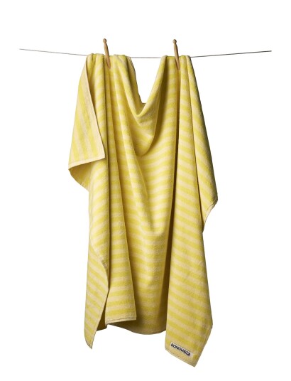 Bongusta Naram Bath Sheet - Yellow - 100X150CM