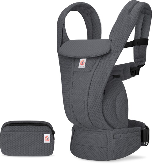 Ergobaby Omni Deluxe Bæresele Mesh Graphite Grey Ergobaby Omni Deluxe Bæresele Mesh Graphite Grey
