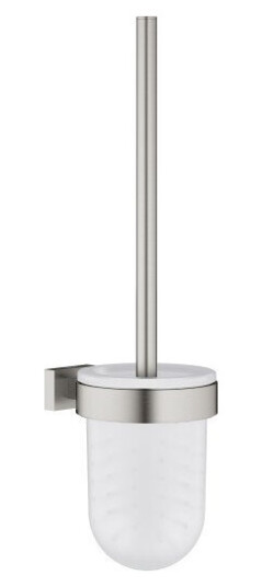GROHE ESSENTIALS CUBE TOALETTBØRSTE TIL VEGG SUPERSTEEL