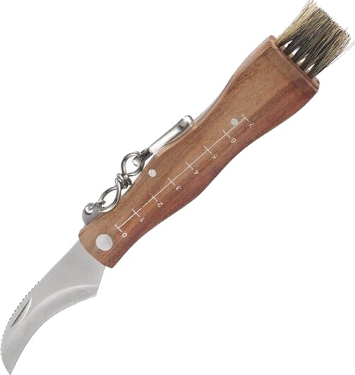 Dorre   Stuti soppkniv med børste 13,2 cm brun