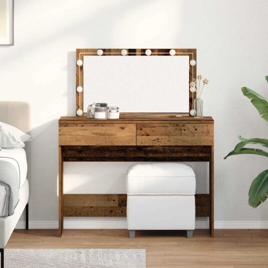 Smykkelampe med LED Gamelt Tre 100x40x120 cm Smykkelampe med LED Gamelt Tre 100x40x120 cm