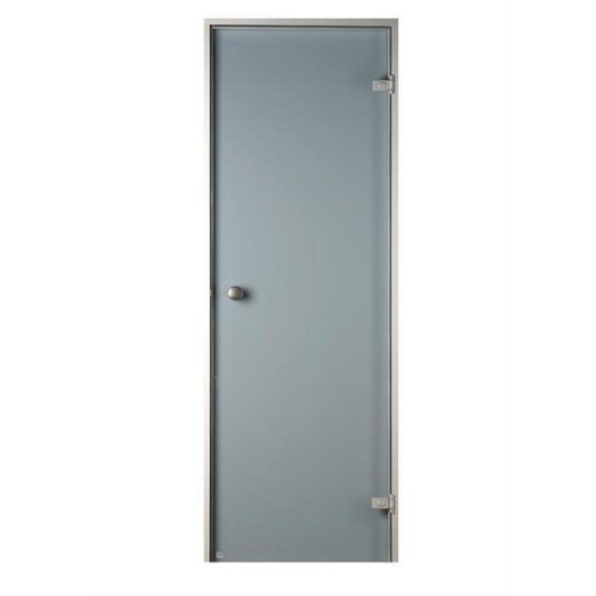 Sauna Sweden Badstudør Aluminium Grå