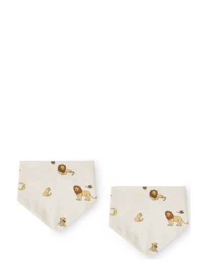 That's Mine Eloy Bandana Bib Cream One Size