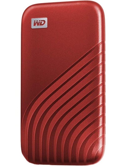 WD My Passport SSD 2TB ×3 WD My Passport 2TB Ekstern SSD med USB-C Rød, Kryptert » Best Pris