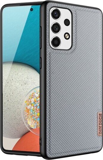 Dux Ducis Fino Case Cover Covered With Nylon Material Samsung Galaxy A73 Blue