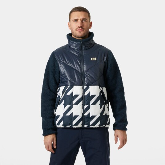 Helly Hansen Village Hybrid Jacket Herre Marineblå XL