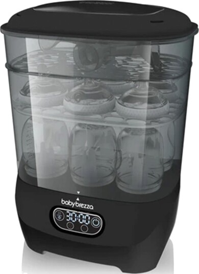 Baby Brezza Flaskesterilisator Sort Baby Brezza Flaskesterilisator Sort