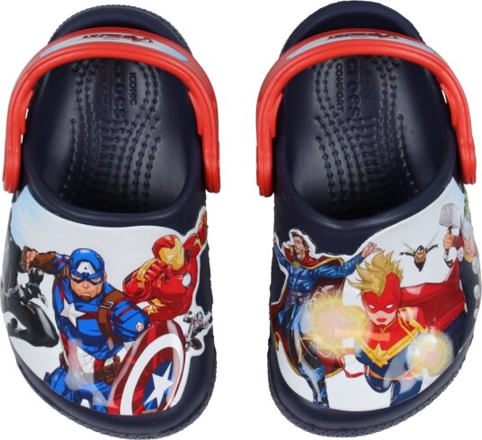 Crocs Sandaler   FL Avengers Patch Clog T   Navy   Crocs   24/25   Sandals   Blå   24 25