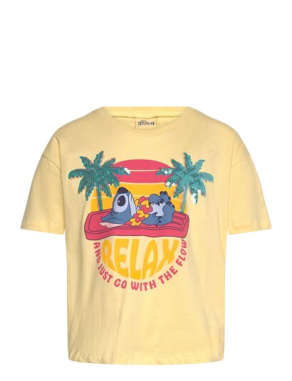 Lilo & Stitch Tshirt Yellow 98 Lilo & Stitch Tshirt Yellow 98
