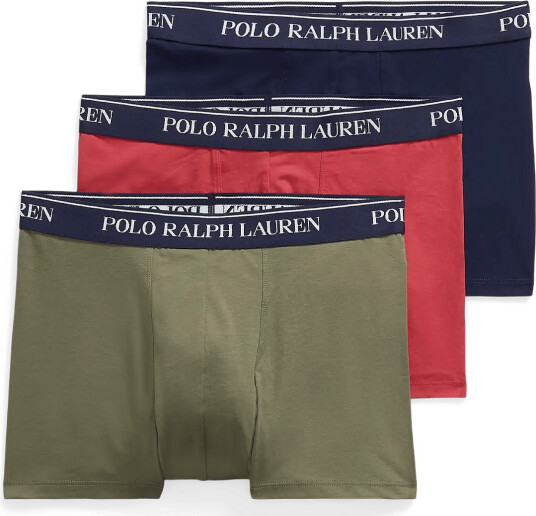 Polo Ralph Lauren Classic Stretch Cotton Trunk 3 Pack Navy L